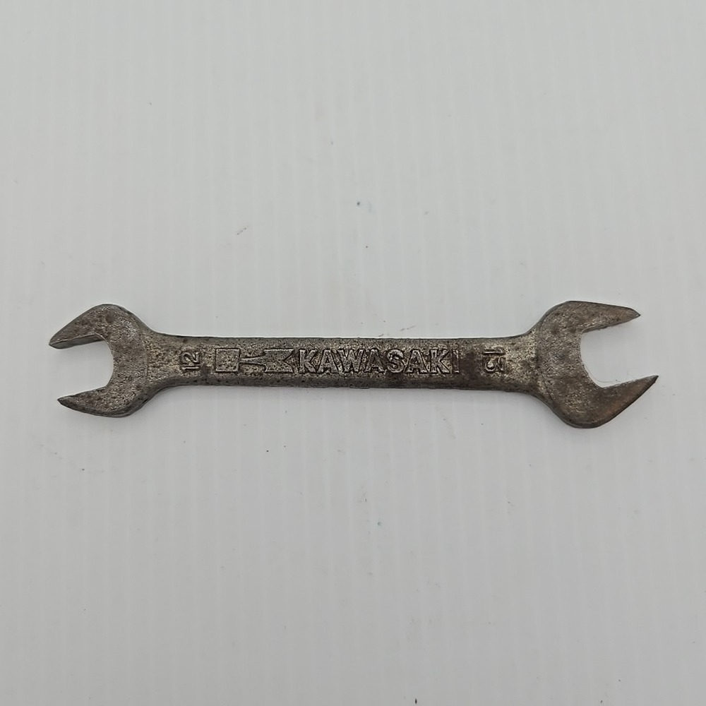 Vintage Kawasaki‎ 12mm & 12mm Double Open End Wrench MITO 7 Japan